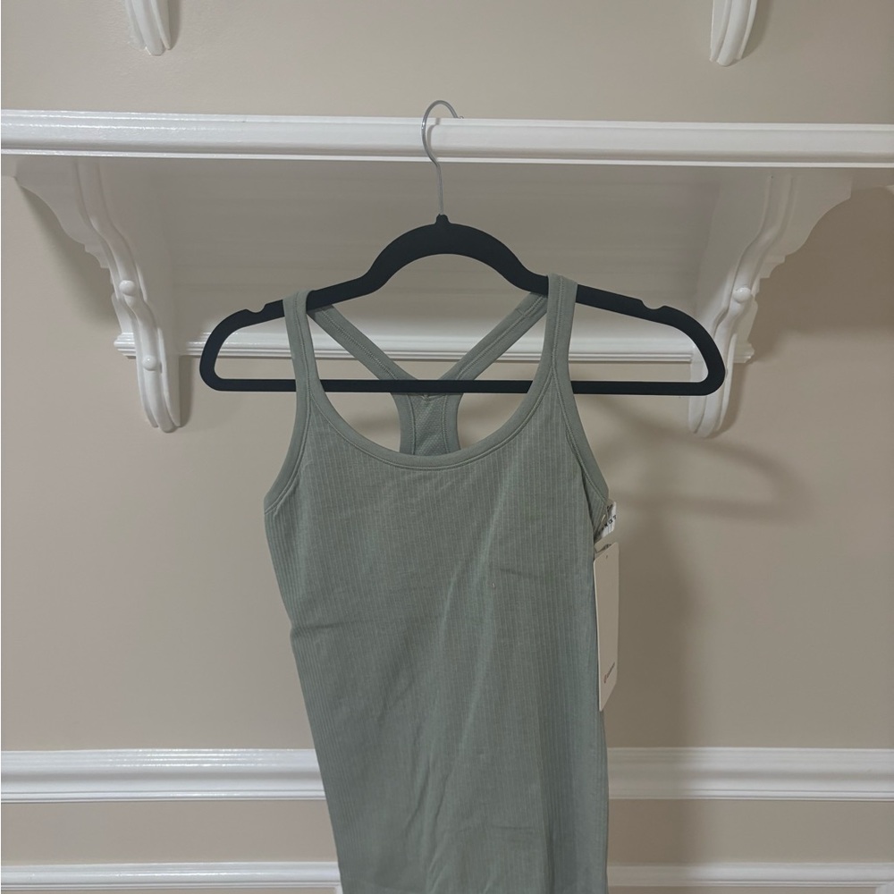 lululemon athletica Ribbed Tank Top - Sage Green